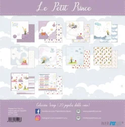 Kit de Scrapbooking Le Petit Prince PapersForYou 20x20cm