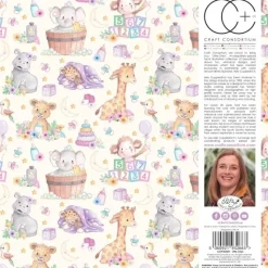 Kit de Scrapbooking Little Ones Craft Consortium 15x15cm