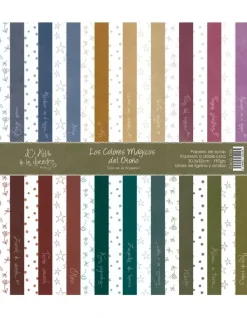 Kit de scrapbooking Los colores mágicos del otoño El Altillo de los Duendes 30x30cm