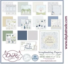 Kit de Scrapbooking Mi Primera Comunión Niño Dayka 2021 20x20cm