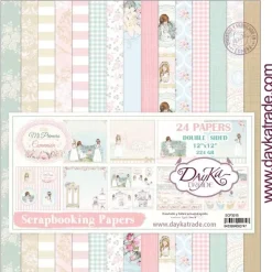 Kit de scrapbooking Mi primera comunión niña Dayka 30x30cm