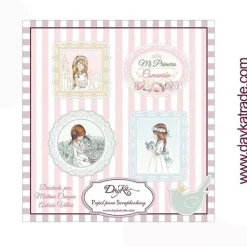 Kit de scrapbooking Mi primera comunión niña Dayka 30x30cm