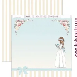 Kit de scrapbooking Mi primera comunión niña Dayka 30x30cm