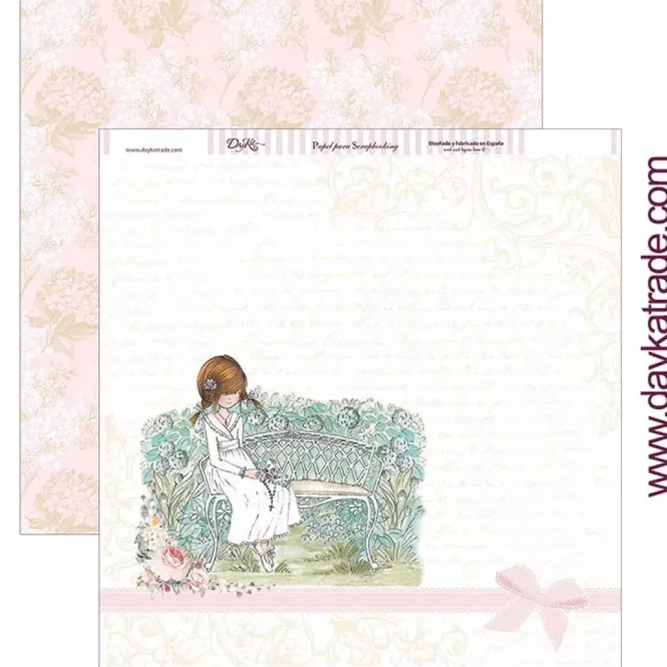 Kit de scrapbooking Mi primera comunión niña Dayka 30x30cm