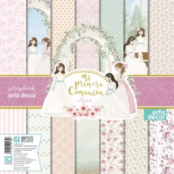 Kit de scrapbooking Mi Primera Comunión Chica Artis Decor 30x30cm