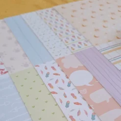 Kit de scrapbooking Mini Estampados Pequeño Tipi Iriri Estudio 15x20cm