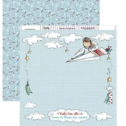 Kit de Scrapbooking Momentos inolvidables para niños Dayka 30x30cm