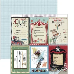 Kit de Scrapbooking Momentos inolvidables para niños Dayka 30x30cm