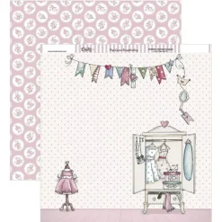 Kit de Scrapbooking Momentos inolvidables para niñas Dayka 30x30cm