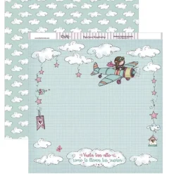 Kit de Scrapbooking Momentos inolvidables para niñas Dayka 30x30cm