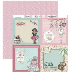 Kit de Scrapbooking Momentos inolvidables para niñas Dayka 30x30cm