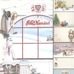 Kit de Scrapbooking Navidad Dayka 30x30cm