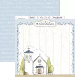 Kit de scrapbooking Niño de comunión 2018 Dayka 30x30cm