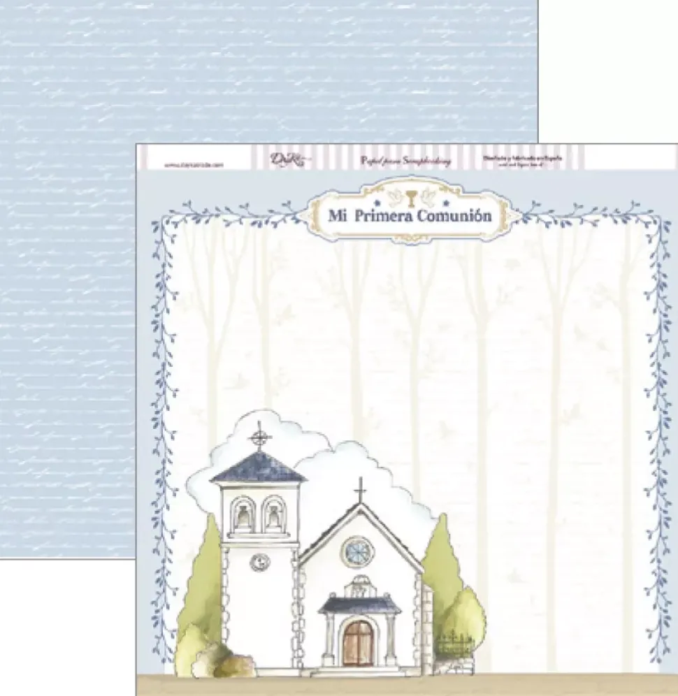 Kit de scrapbooking Niño de comunión 2018 Dayka 30x30cm