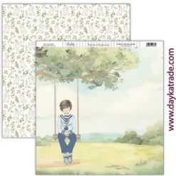 Kit de Scrapbooking Niño En Comunión con la Naturaleza 30x30cm