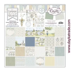 Kit de Scrapbooking Niño En Comunión con la Naturaleza 30x30cm