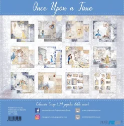 Kit de Scrapbooking Once Upon a Time PapersForYou 20x20cm
