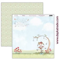 Kit de scrapbooking Que me quiten lo bailao Dayka 30x30cm