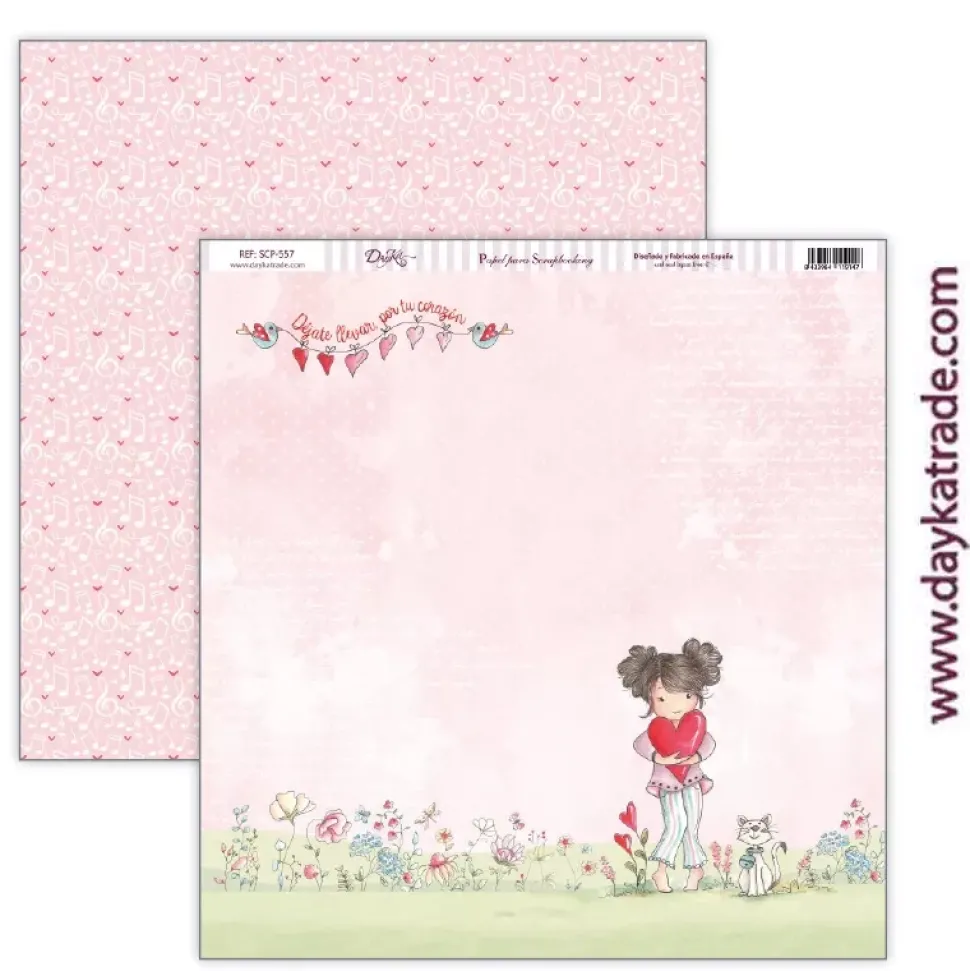 Kit de scrapbooking Que me quiten lo bailao Dayka 30x30cm