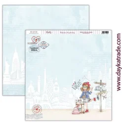 Kit de scrapbooking Que me quiten lo bailao Dayka 30x30cm