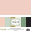 Kit de scrapbooking Solids Marry Me Echo Park 30x30cm