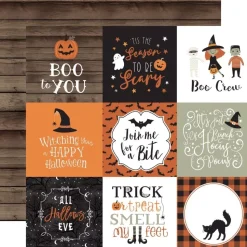 Kit de Scrapbooking Spooky Echo Park 30x30cm