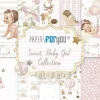 Kit de Scrapbooking Sweet Baby Girl PapersForYou 15x30cm