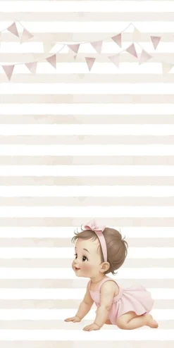 Kit de Scrapbooking Sweet Baby Girl PapersForYou 15x30cm