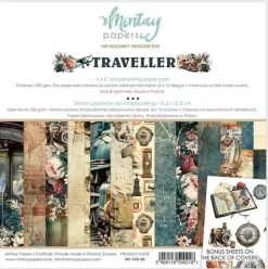 Kit de Scrapbooking Traveller Mintay 15x15cm