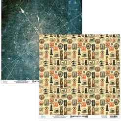 Kit de Scrapbooking Traveller Mintay 15x15cm