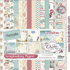 Kit de Scrapbooking Vacaciones Dayka 30x30cm