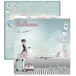 Kit de Scrapbooking Vacaciones Dayka 30x30cm