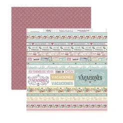 Kit de Scrapbooking Vacaciones Dayka 30x30cm