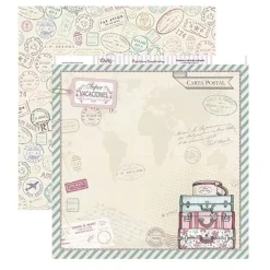 Kit de Scrapbooking Vacaciones Dayka 30x30cm