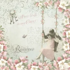 Kit de Scrapbooking Vintage Dayka 30x30cm