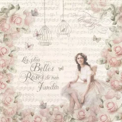 Kit de Scrapbooking Vintage Dayka 30x30cm