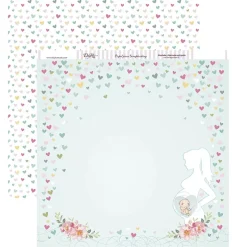 Kit de scrapbooking Voy a ser mamá Dayka 30x30cm