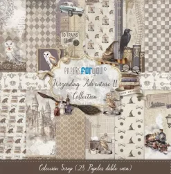 Kit de scrapbooking Wizarding Adventure II PapersForYou 20x20cm