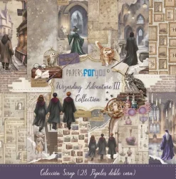 Kit de scrapbooking Wizarding Adventure III PapersForYou 20x20cm