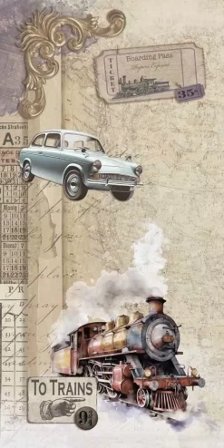 Kit de scrapbooking Wizarding Adventure II PapersForYou 15x30cm