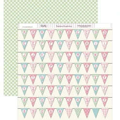 Kit de scrapbooking Y ... por fin llegaste tú, Mi niña Dayka 30x30cm