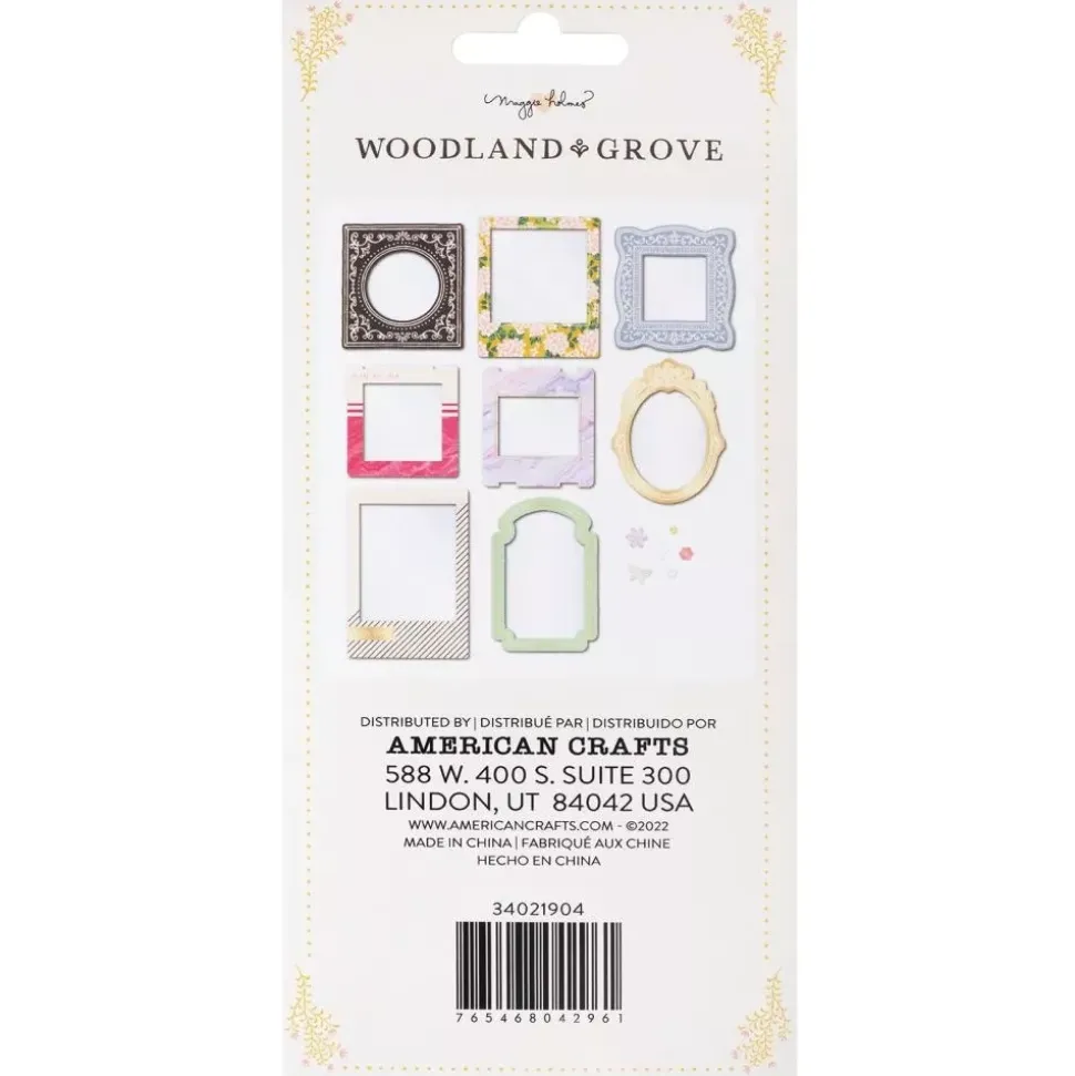 Kit marcos y lentejuelas Woodland Grove Maggie Holmes