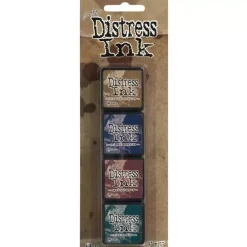 Kit Mini Distress Tim Holtz Ranger 12
