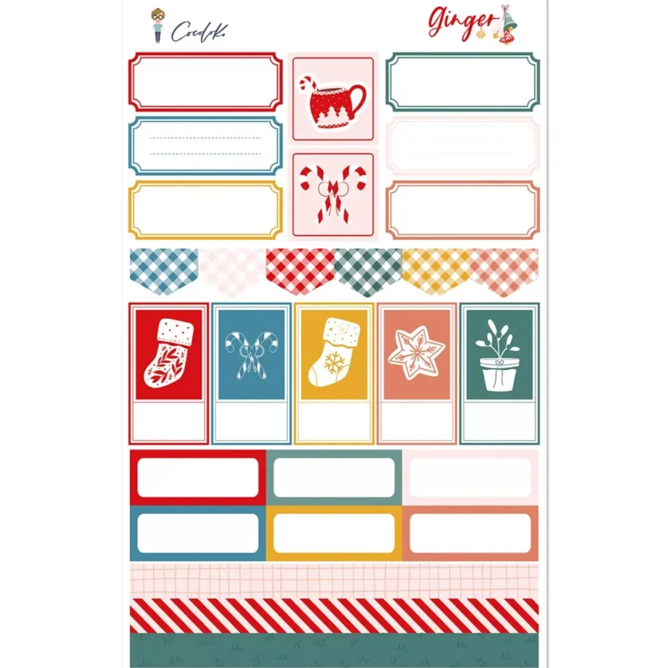 Kit para Diario de Navidad Ginger Catalán Cocoloko