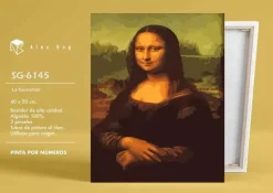 Kit Pintar Por Números La Gioconda Alex Bog 40x50cm