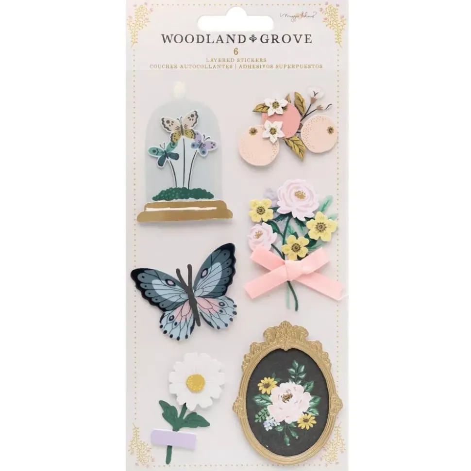 Layered stickers Woodland Grove Maggie Holmes
