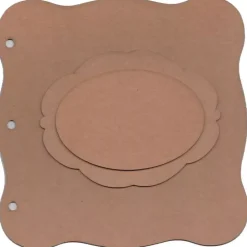 Álbum Cuadrado con ondas de chipboard Dayka