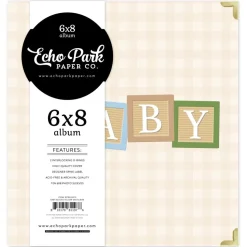 Álbum de 2 anillas Baby Blocks Tan Winnie The Pooh Baby Echo Park 15x20cm