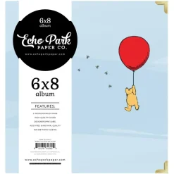 Álbum de 2 anillas Winnie The Pooh The House at Pooh Corner Echo Park 15x20cm
