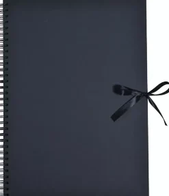 Álbum de anillas A3 Negro Artemio